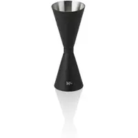 NOCTURN Slim Jigger , 3/4,5 cl, Ø 4,5 cm, Höhe 12 cm, schwarz matt, Chromnickelstahl 18/8