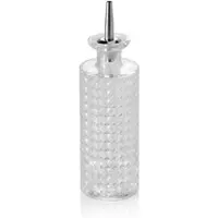 NOCTURN Bitterflasche , 0,3 ltr., Ø 6,5 cm, Höhe 17 cm, Glas, Edelstahl