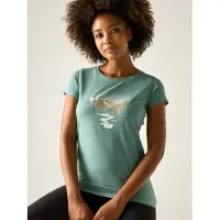 Regatta Shirt "Breezed" in Türkis - 40