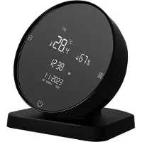 Tlily Tuya WIFI USB Wiederaufladbarer Temperatur- und Luftfeuchtigkeitsdetektor für Zuhause, Babyzimmer, Hygrometer, LCD-Display, IR-Controller