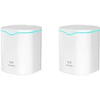 Wella 2X Luftbefeuchter für Schlafzimmer, 2,2 L Kaltnebel-Luftbefeuchter für Schlafzimmer, Tragbarer USB-Luftbefeuchter für Den Schreibtisch, Leiser