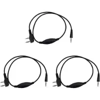 Torribaly 3X APRS zu K1 Kabel Audio Interface Walkie Talkie Verbindungskabel für APRSpro APRSDroid