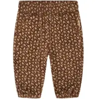 Hust&Claire Softcord-Hose Blumen, braun, 62