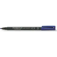 Staedtler Folienstift Lumocolor perm B blau 10 Stück