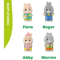 Klorofil Los 4 Figuren - SOPHIE DAS GIRAFFEN - Klorofil-Figuren - Hasenfamilie