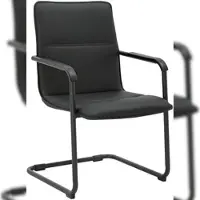 CLP Freischwinger Seattle Kunstleder Kunstleder HBT: 92x57x59 cm schwarz