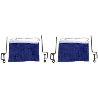 Wella 2X Tisch Tennis Netz Überall Tragbar Einziehbares Tisch Tennis Netz für Jede Kombination Aus Tragbarem Tisch Netz und Halterung