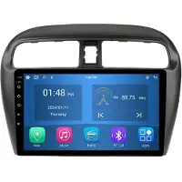 RoverOne 4G+64G Autoradio Bluetooth CarPlay Android Auto GPS für Mitsubishi Mirage 6 2012 - 2018