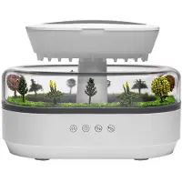 Tlily Landschafts-Aromatherapie-Maschine mit Luftbefeuchter und LED-Atmosphärenlicht für das Schlafzimmer zu Hause, Europäische Vorschriften, EU-Stecker