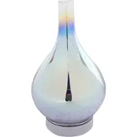 Typecat 3D Firework Glass Vase Shape Air Humidifier with 7 Color Led Night Lig