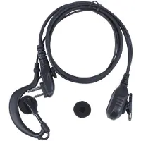 Zandona PTT Headset MIC Hoermuschel fuer HYT TC-500 TC-518 TC-580 TC-446S TC-600 TC-610 TC-620 TC-660 TC-618 TC-700 Walkie Talkie