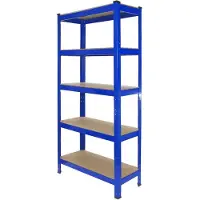 Monster Racking 1 Racking Storage Shelving Heavy Duty Garage 5 Tier 75cm Stahlregale Warehouse