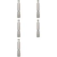 Melitt 5X Salzmühle und Pfeffermühlen-Set für Pfeffer, Meersalz und Gewürze mit Daumenknopf für Einhandbedienung