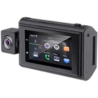 Tlily 3-Zoll-Auto-Rückspiegel-Dashcam 4G Android10.0 Navigation Wifi Videokamera Recorder Remote Monitor Dvr
