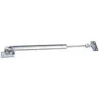 WTD Deutschland Universelle Gasfeder mit Halterungen (700N/70kg, 490 mm, Silber)