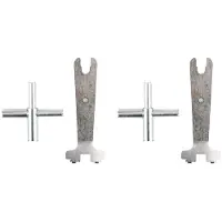 Wella 2X Entpolsterungsschlüssel, Walkie-Talkie-Reparaturwerkzeug für GP328 GP88 GP300 UV-5R 888S HYT Funkgerät
