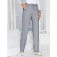 Sieh an! Jersey-Hose in grau-meliert | Gr.: 48