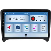 RoverOne 6G+128G Car Multimedia Player Autoradio CarPlay Bluetooth Android Radio GPS für Audi TT 2 8J 2006 - 2014