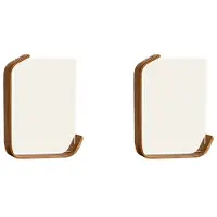 Wella 2Stück 8-Zoll-DIY-Bilderrahmen Aus Acryl und Holz, Herbarium-Display, Bilderrahmen mit Seitlichem Rahmen für die Tischanzeige, Heimdekoration, B