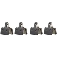 Semoic 4 Paar Fahrradbremsbeläge, Fahrradteile, Harz-Halbmetall-Scheibenbremsbeläge für B01S M395 M446 M485 M486 M416 Deore M515 M5