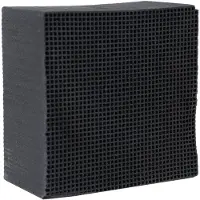 Typecat Aktiv Kohle Wasser Filter Eco Aquarium Wasser Filter Quadrat Bienenwabe Ultra Stark Filtration & Absorption Filter A