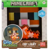 Paladone Minecraft Tischlampe Cat GloBuddies multicolor Standard