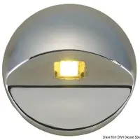 Osculati weiß lampa LED Alcor 13.425.90