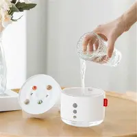 Typecat Kleine Luftbefeuchter 800ml Schreibtisch Leiser Betrieb Nachtlichtfunktion Zwei