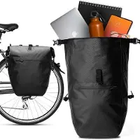 OEM Wasserfeste Fahrradtasche - Einzelteile Fahrradtasche - Fahrradtasche hinten - Gepäckträger - Fahrradzubehör - Fahrrad - Schule - Arbeit - Einkauf