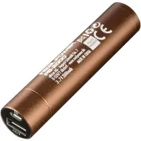 RealPower PB2000, Lithium Polymer (LiPo), Braun, USB, Universal, Micro-USB, Overcharge, Overdischarge