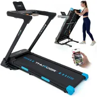Thunder Laufband Elektrisch Klappbar ARVEN-S-BLACK 15,9 km/h 20 Steigungen Bluetooth 140 kg