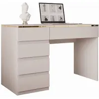 Lookway SCHREIBTISCH AURORA KASCHMIR mit Schubladen
