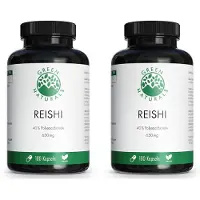 Green Naturals Reishi 650 mg hochdos.vegan Kapseln 2x 2x180 St