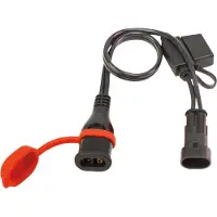 Optimate Kabel Mit Stecker Für Mv Agusta Ladegerät Und Sae-Stecker (Länge 30Cm) (El)
