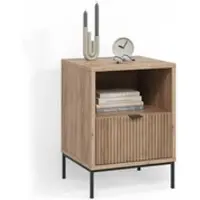 Livinity NACHTTISCH Aterno Viking Oak mit 1 Schublade