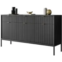 Lookway SIDEBOARD CORTADO KSZ154 MIT SCHUBLADEN 154 CM SCHWARZ