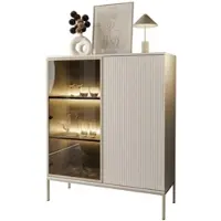 Lookway VITRINE ECLIPSE WT104 mit Beleuchtung,KASCHMIR