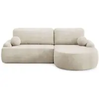 Lookway Runder Ecksofa CLEO II mit Schlafunktion rechts - Poso 105