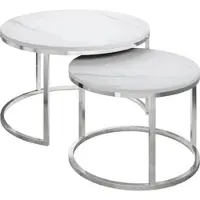 Lookway Runder Tisch 2in1 CIRI CHROM LEVANTO