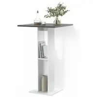 Livinity BARTISCH Regusa Weiß/Anthrazit 65 x 65 cm