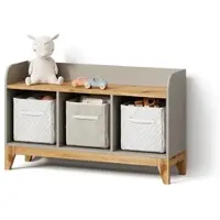 Livinity KINDERSITZBANK Mailo Cashmere/Artisan 107.2 x 63.8 cm XL mit 3 Schubladen