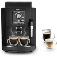 Krups EA4008, Espressomaschine, 2 l, Kaffeebohnen, Eingebautes Mahlwerk, 1450 W, Schwarz