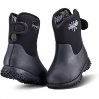 GRUBS Kinder Gummistiefel "Muddies Puddle Wellies" in Schwarz | Gr.: 27