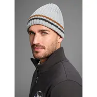Man'S World Mans World Strickmütze mit wärmenden Fleecefutter