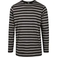 Urban Classics Langarmshirt "Herren Regular Stripe LS" 1 Stk.