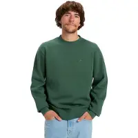 Quiksilver Sweatshirt "Salt Water", Herren, Gr. M, grün, Obermaterial: 55% Baumwolle, 25% Baumwolle, 20% Polyester., Sweatshirts Sweatshirt