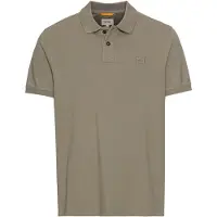 Camel active Herren Halbarm Poloshirt aus Reiner Baumwolle Khaki, Menswear-L