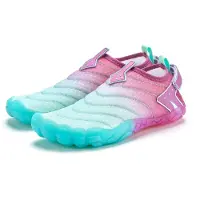 Venice beach Aquaschuh "Badelatsche, Badeschuhe, Badeschlappe, Barfußschuh, leichter Slipper" Wasserschuh schnelltrocknend mit flexibler Sohle Unisex VEGAN
