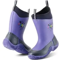 GRUBS Kinder Gummistiefel "Muddies Icicle Wellies" in Lila | Gr.: 23