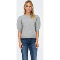 ONLY Strickpullover "ONLRICA LIFE 2/4 PULLOVER KNT NOOS" Materialmix, regular fit